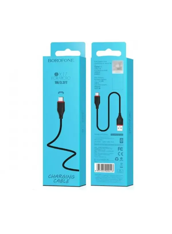 Кабель MicroUSB BOROFONE BX17