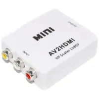 Перехідник 2AV-HDMI (у коробці) з живленням