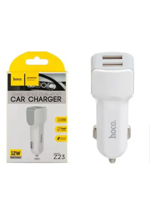 Автомобильное зарядное HOCO Z23 (2 USB)