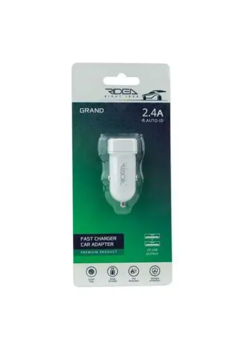 Автомобильное зарядное RIDEA RCC-21012 (2USB 2.4A)