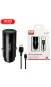 Автомобільне зарядне зі шнуром Lighting XO CC39 (QC3.0 18W)