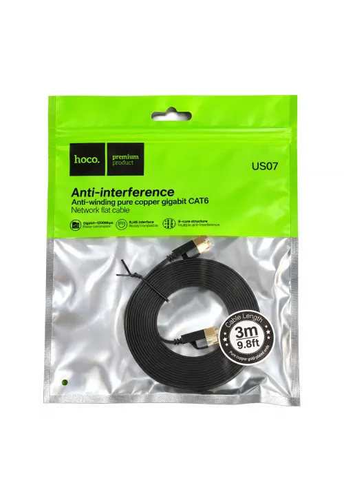 Інтернет кабель LAN Hoco USB07 (3 м)