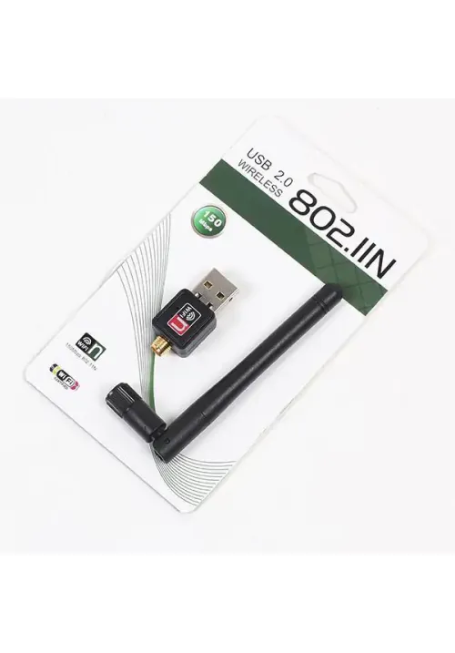 Wifi адаптер USB ЮСБ Wireless 802 150Mbps + антена SMALL