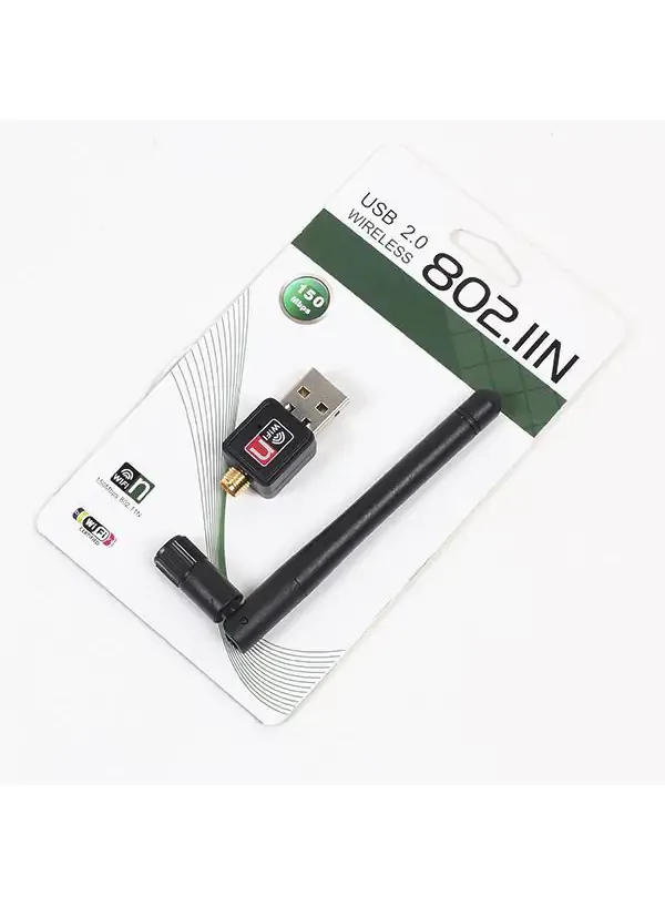 Wifi адаптер USB ЮСБ Wireless 802 150Mbps + антена SMALL