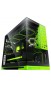 Корпус Geometric Future Model 3 Glass без БП (GEO-M3-BNV) Black/Green