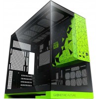 Корпус Geometric Future Model 3 Glass без БП (GEO-M3-BNV) Black/Green