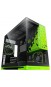 Корпус Geometric Future Model 3F Glass без БП (GEO-M3F-BNV) Black/Green