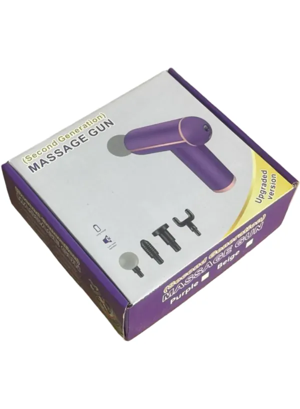 Масажер ручний з насадками 6 режимів Massage Gun 720