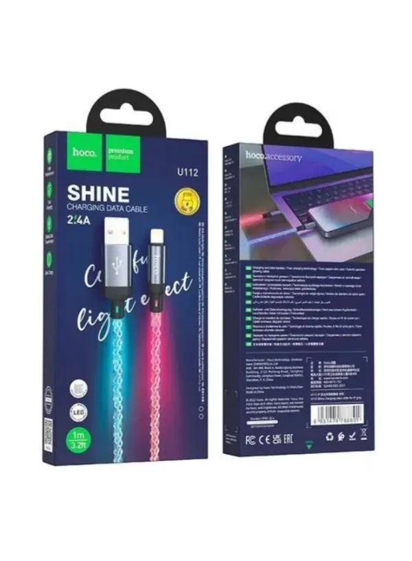Кабель HOCO U112 Lighting (1 м)