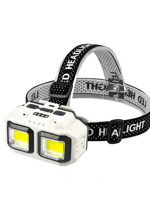 Налобный фонарь сенсорный с Type-C HC-616S (COB+4LED)