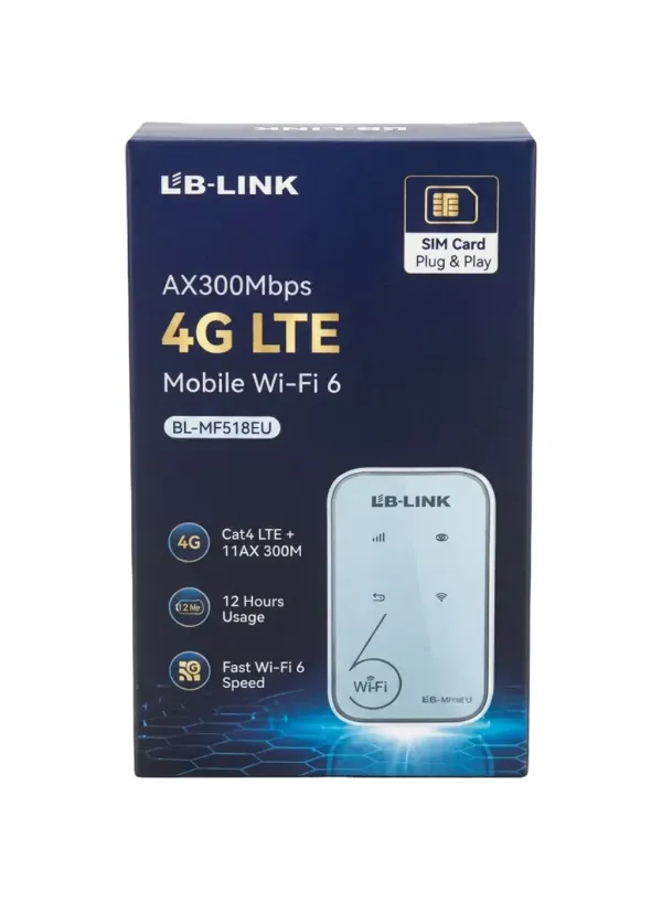 Wifi роутер LB-Link BL-MF518EU 300mbs (4G)