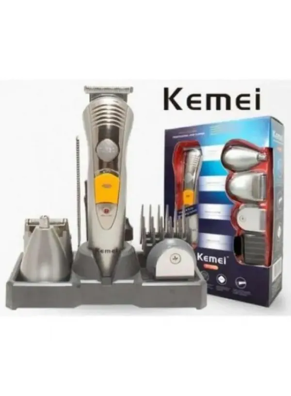 Триммер стрижка с насадками 7 в 1 KEMEI KM-580A