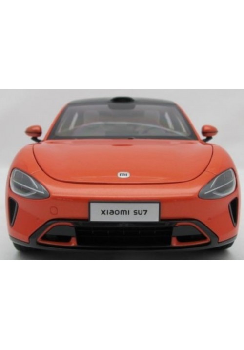 Коллекционная модель Xiaomi SU7 1/18 Lava Orange BHR08KOGL
