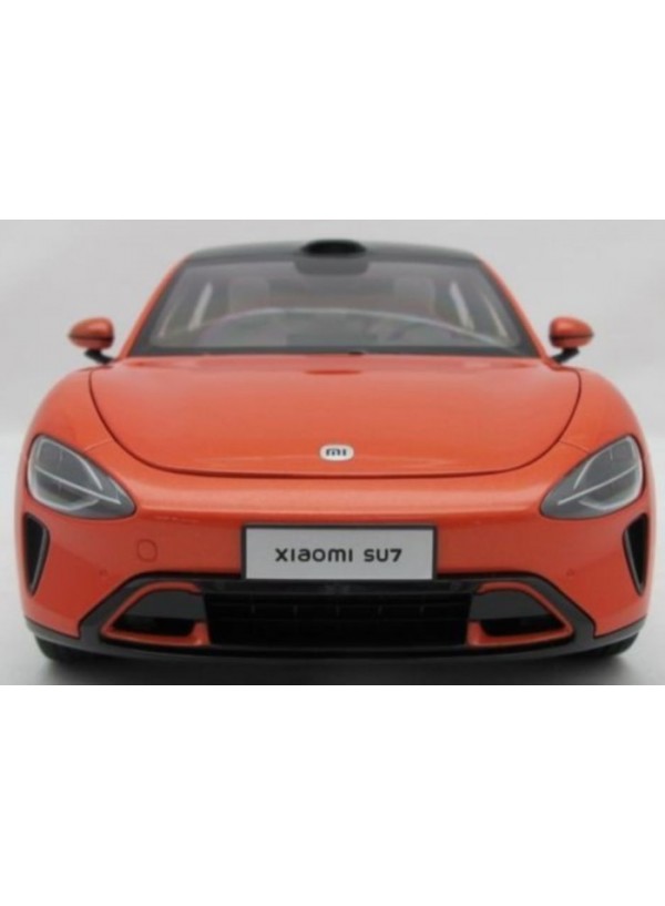 Колекційна модель Xiaomi SU7 1/18 Lava Orange BHR08KOGL