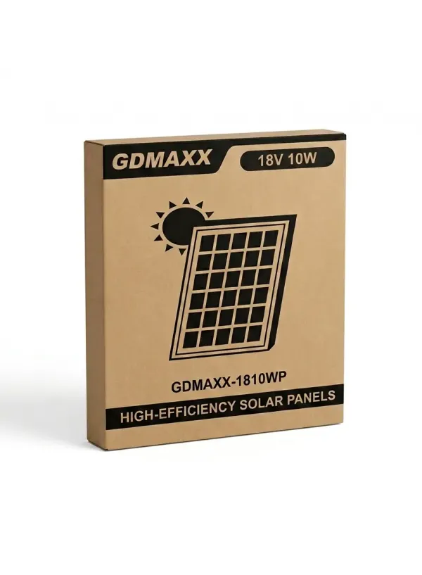 Сонячна панель GDMAX-1810WP (43x37x2sm) 10W