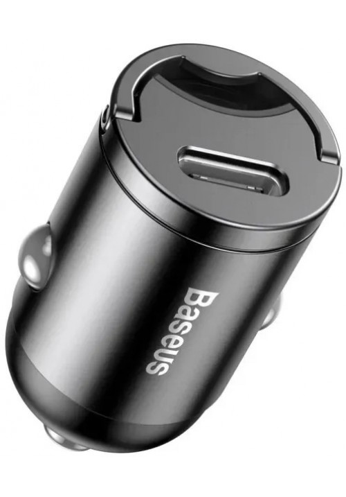 Автом. зарядное устройство Baseus Tiny Star Mini Type-C 30W (C00035001121-00) черный