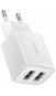 Зарядний пристрій Baseus Compact 2U 10.5W (CCXJ010202) білий