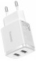 Зарядний пристрій Baseus Compact 2U 10.5W (CCXJ010202) білий