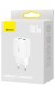 Зарядний пристрій Baseus Compact 2U 10.5W (CCXJ010202) білий