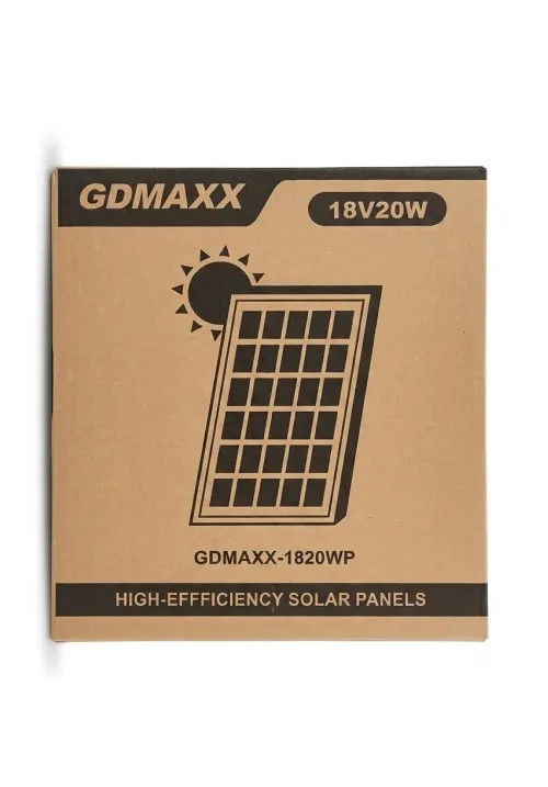 Солнечная панель GDMAX-1820WP (42x39x2.5sm) 20W