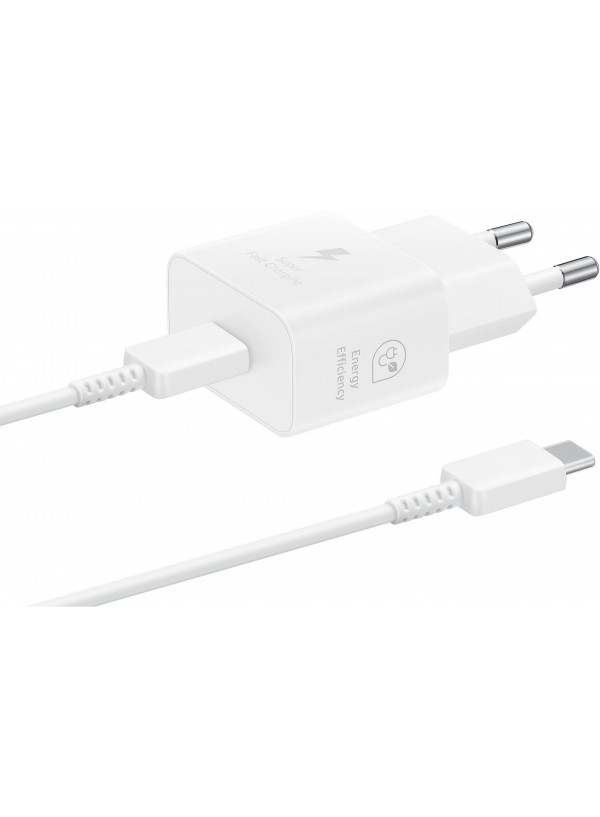 Зарядний пристрій Samsung 25W PD White EP-T2510XWEGEU