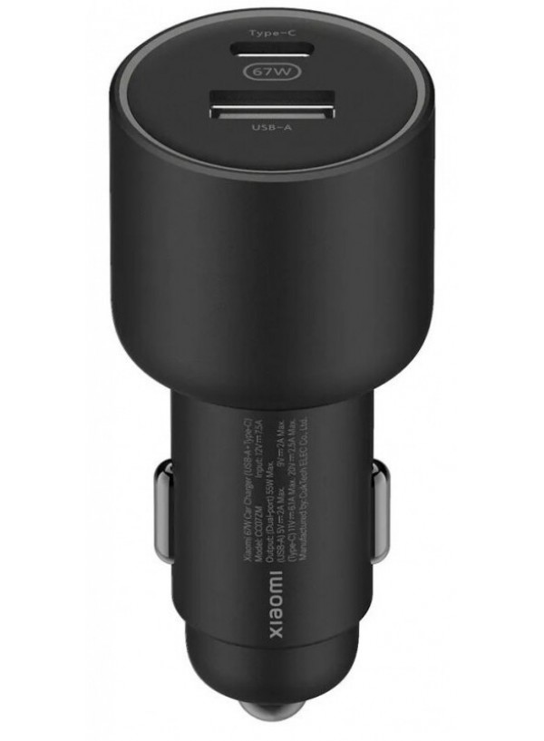 Автомобільний зарядний пристрій Xiaomi 67W Car Charger USB/Type-C (BHR6814GL)