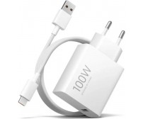 Зарядний пристрій Xiaomi 100W Charging Combo ( BHR095VEU)білий + кабель