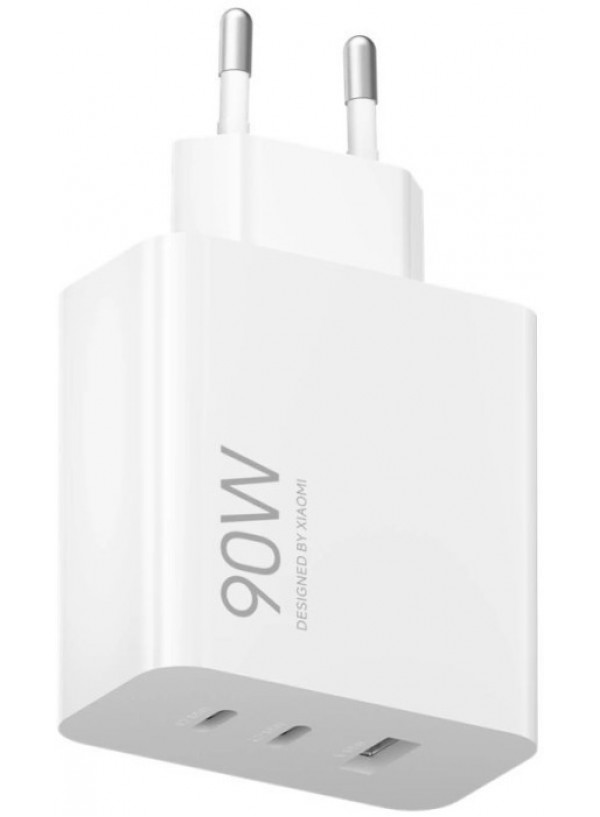 Зарядний пристрій Xiaomi 90W HyperCharge 1U+2C (BHR087MEU) білий