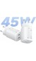 Зарядний пристрій Xiaomi 45W Nano 2Type-C (BHR087OEU) білий