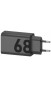 Зарядний пристрій MOTOROLA 68W USB-С + кабель 1m (PG38C06281) чорний