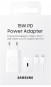 Зарядний пристрій Samsung 15W PD + C-C White EP-T1510XWEGEU