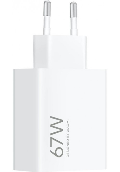 Зарядний пристрій Xiaomi 67W HyperCharge (Type-A) (BHR07SKEU) білий