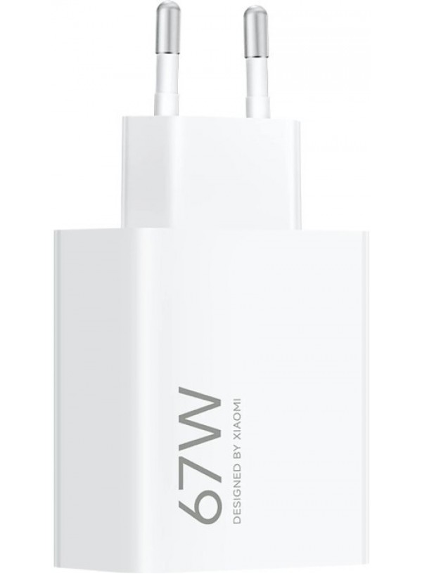 Зарядний пристрій Xiaomi 67W HyperCharge (Type-A) (BHR07SKEU) білий