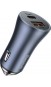 Автом. зарядний Baseus Pro Dual Quick U+C 40W(CCJD-0G) сірий
