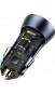 Автом. зарядний Baseus Pro Dual Quick U+C 40W(CCJD-0G) сірий