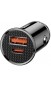 Автомобільний зарядний пристрій Baseus U+C 30W (CCALL-YS01) чорний