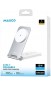 Бездротова зарядка MAXCO 3in1 15W Folding Wireless Charger (MW08) сір.