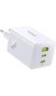 Зарядний пристрій Baseus 2C+U 100W (P10182102213-00) білий
