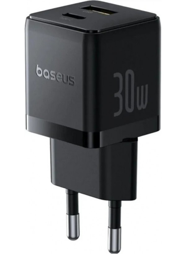 Зарядний пристрій Baseus C+U 30W (P1011160A113-00)чорний