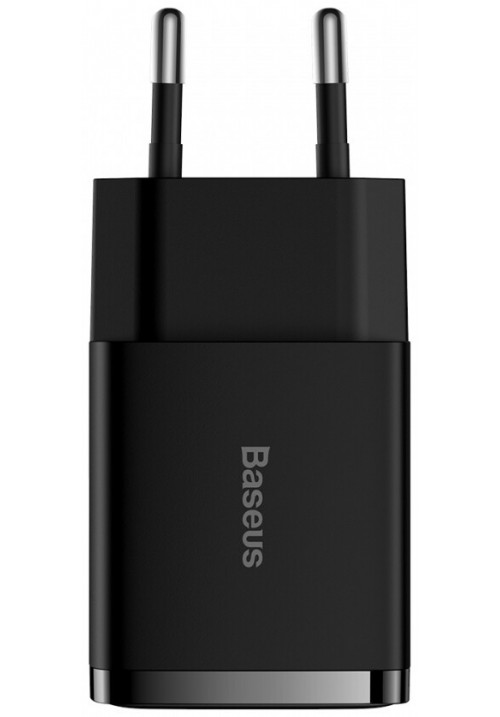Зарядний пристрій Baseus Compact 2U 10.5W (CCXJ010201) чорний