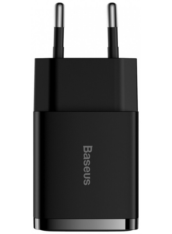 Зарядний пристрій Baseus Compact 2U 10.5W (CCXJ010201) чорний