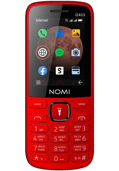 Nomi i2403 Red (червоний)