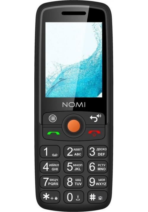 Мобільний телефон Nomi i2440 Black (чорний)