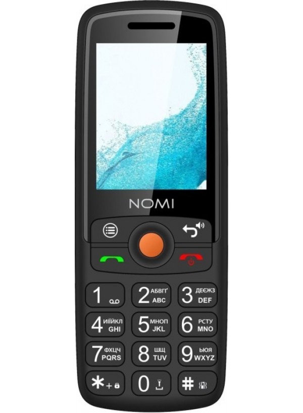 Мобільний телефон Nomi i2440 Black (чорний)