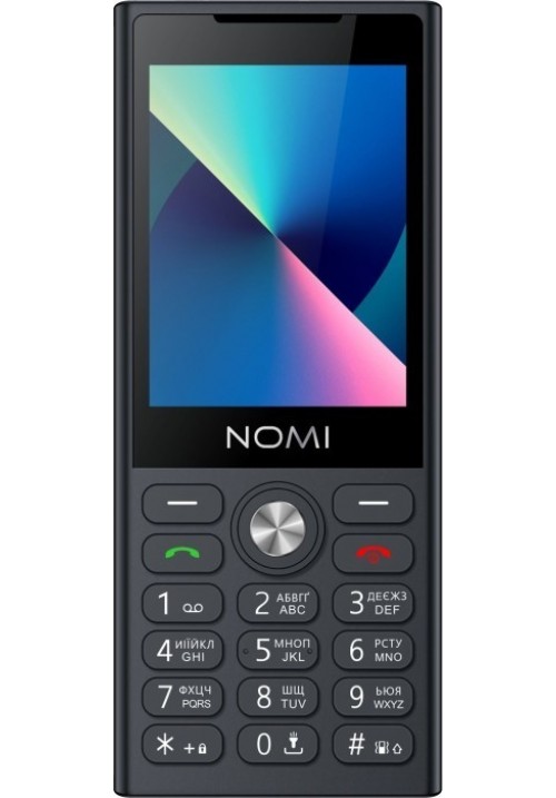 Мобільний телефон Nomi i2841 Black (чорний)