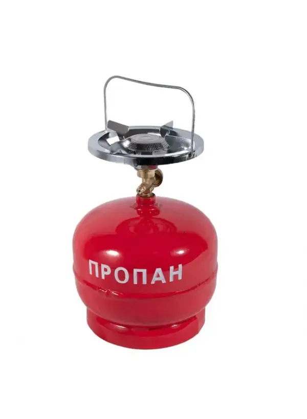 Газовий балон (5 літрів) з газовим пальником MA-86-0306