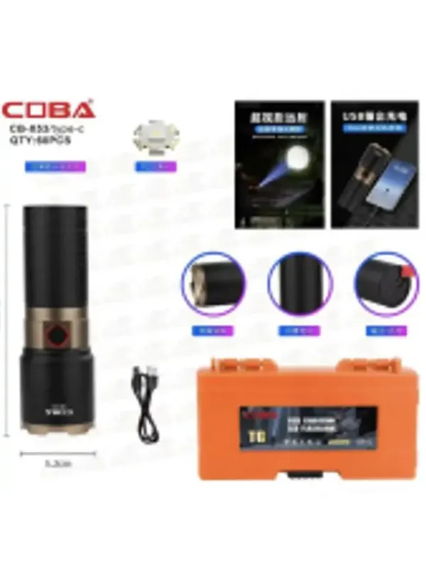 Ручний ліхтар Laser LED TG-X53