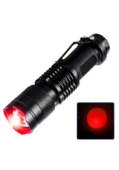 Ліхтарик ручний 1хАА/1x14500 K11-XPE-Red (один режим)