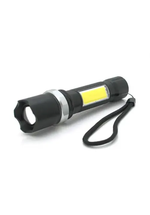 Ліхтарик ручний ліхтар із microUSB M919 (XPE+COB)