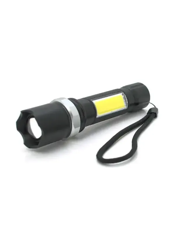 Ліхтарик ручний ліхтар із microUSB M919 (XPE+COB)